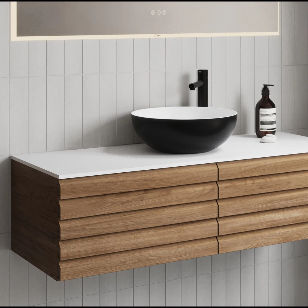 Oak Finish Wall Bath cabinet Oak Finish Wall Bath cabinet